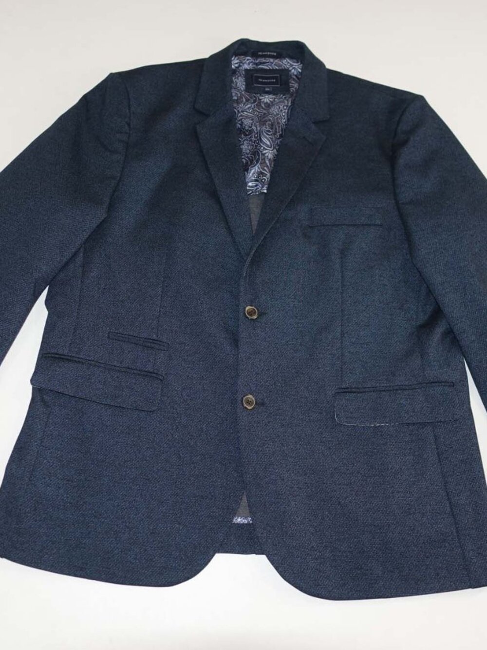 7 Diamonds Men's Carleton Sport Coat Size XXL Navy Blue 2 Button Blazer Jacket